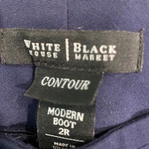 WHBM navy dress pant